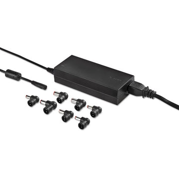 Targus® Ultra-slim Laptop Charger For Various Devices, 65w, Black freeshipping - TVN Wholesale